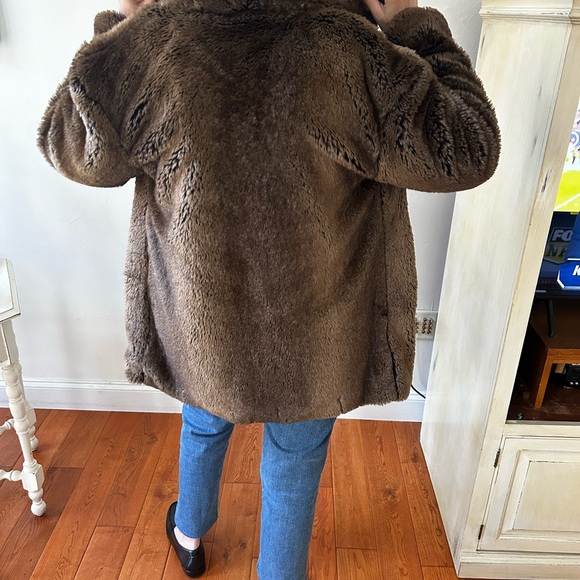Free People Faux Fur Coat - Picture 4 of 7